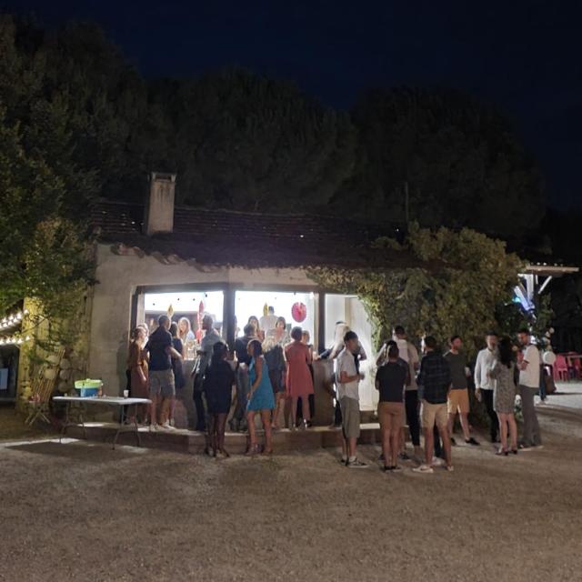 La Brette group evening