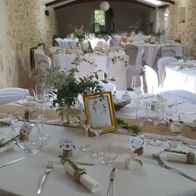 Wedding tables La Brette