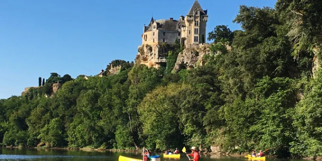 Ferienwohnungen Dordogne Kanu fahren in Montfort