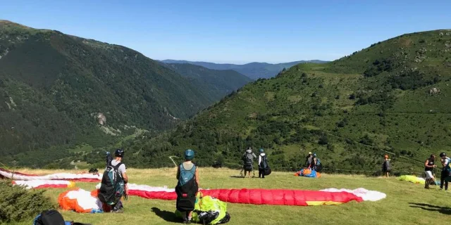 Vermietung Ferienhaus Urlaub Ariege Tourismus Natur Paragliding Reduite