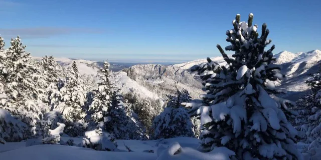Vermietung Ferienhaus Urlaub Ariege Tourismus Wintersport Schnee Balade Rando Paysage11 Reduite