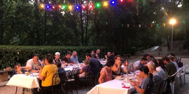 Vermietung Ferienhaus Gruppe Empfang Cousinade Cousinades Feriendörfer 14 Guinguette