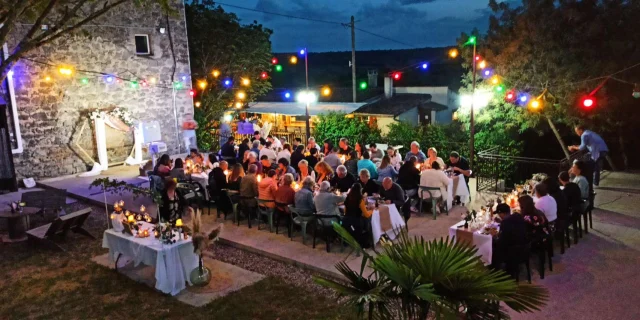 Vermietung Ferienhaus Gruppe Empfang Cousinade Cousinades Feriendörfer 16 Guinguette