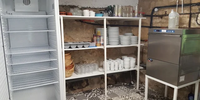 Vermietung Ferienhaus Gruppe Empfang Cousinade Saal Und Küche 11 Küche Professionelles Material