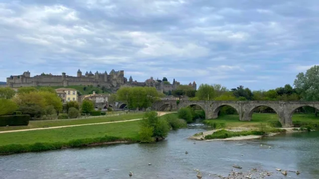 Aude Carcassonne Stadtansicht