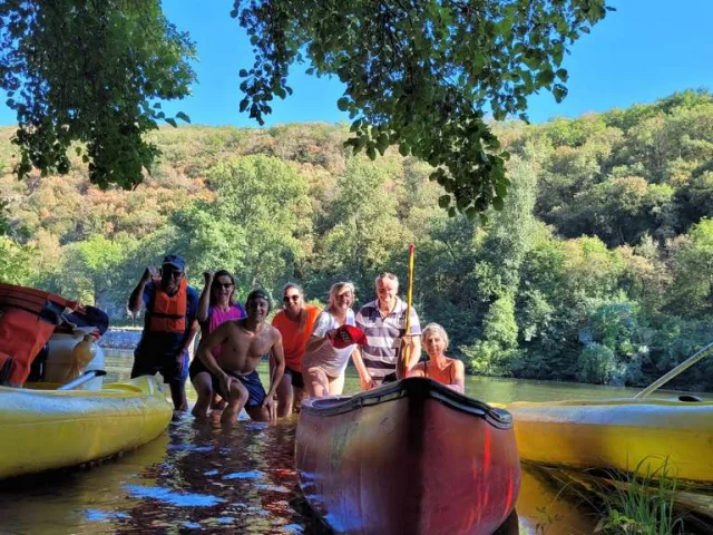 Feriendorf Grange Du Heron Aveyron Familienurlaub Canoe