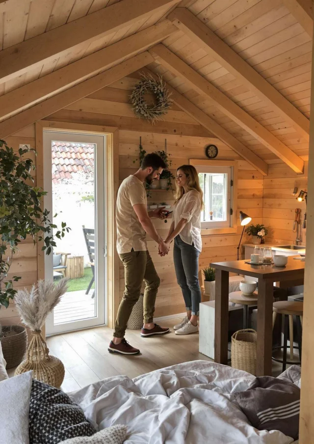 Atypische Hütte Ausgefallene Vermietung Wochenende Wochenende Paar 00