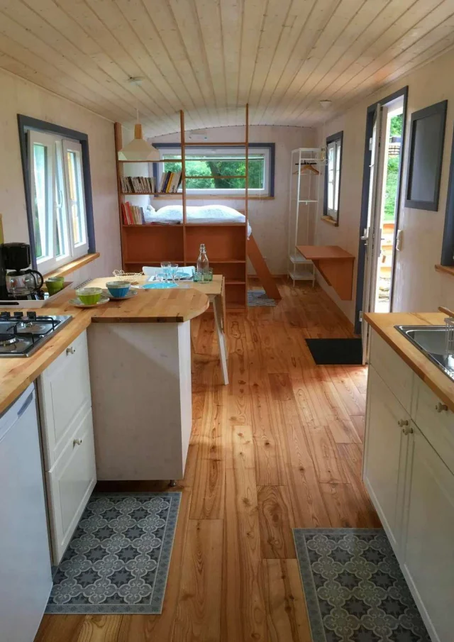 Atypische Unterkunft Ausgefallene Vermietung Wochenende Wohnwagen 10