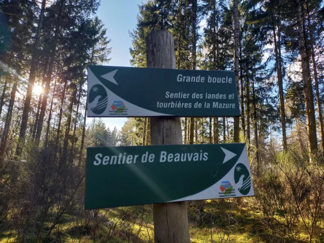 Creuse Randonnees Schilder