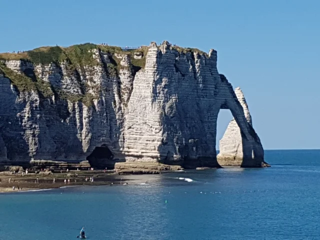 Normandie Seine Maritime Tourismus Etretat Falaises Vue1