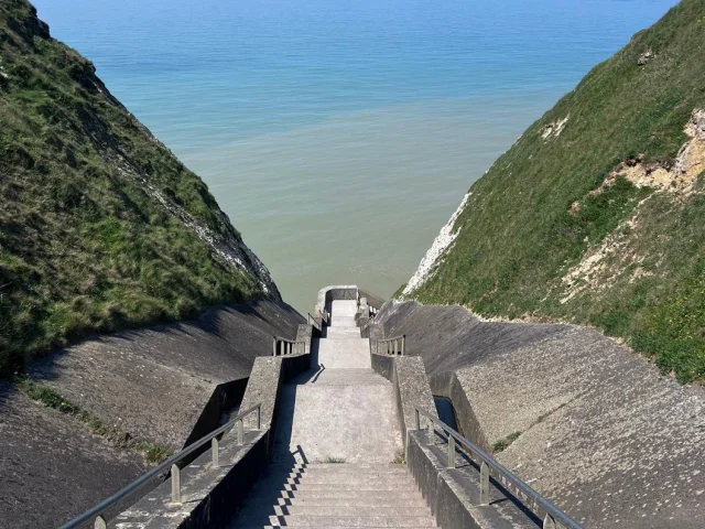 Normandie Seine Maritime Tourismus Sotteville Sur Mer Treppen Kulturerbe