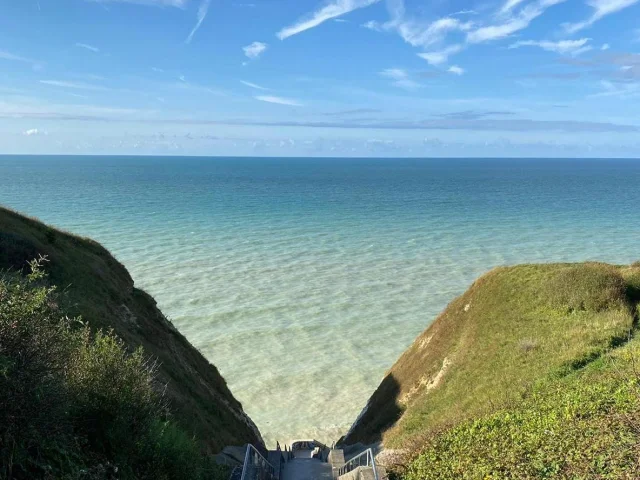 Normandie Seine Maritime Tourismus Treppen Sotteville Sur Mer