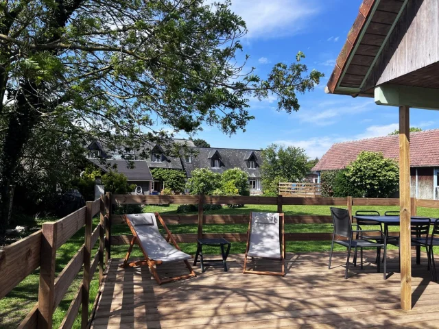 Ferienwohnung Pre Marin 12 Gite Chalet Terrasse