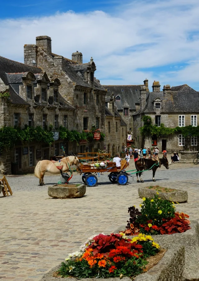 Reservieren Ferienhaus Ferienwohnung Ferienhäuser Finistere Locronan Platz Malerisches Dorf