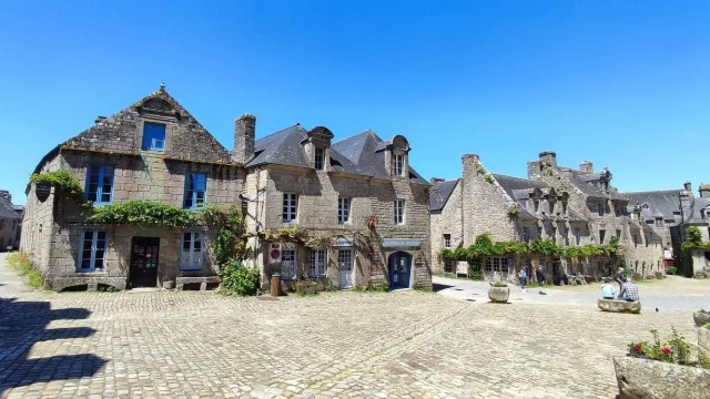 Reservieren Ferienhaus Ferienwohnung Ferienhäuser Finistere Locronan Blick