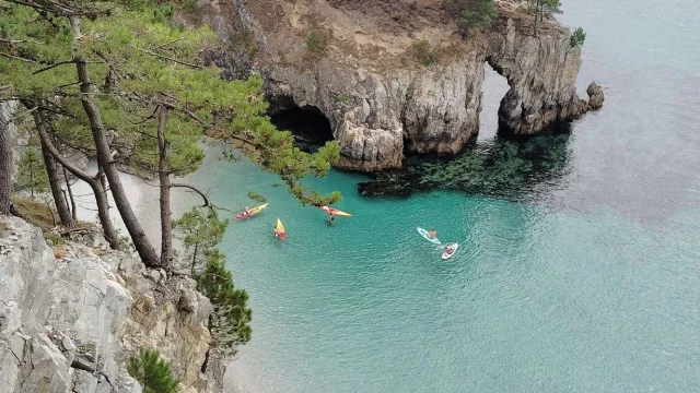 Reservieren Ferienhaus Ferienwohnung Ferienhäuser Finistere Bootfahren Strand Paddeln Segeln Crozon Morgat