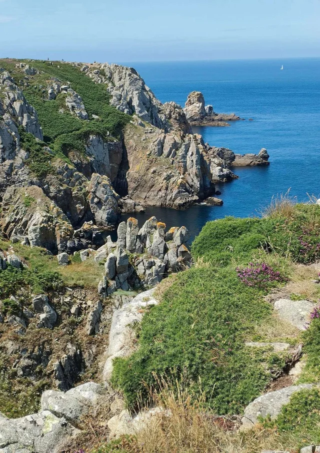 Reservieren Ferienhaus Ferienwohnung Ferienhäuser Finistere Pointe Du Van Landschaft