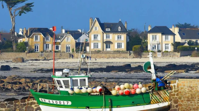 Reservieren Ferienhaus Ferienwohnung Ferienhäuser Finistere Hafen Bootshafen Angeln