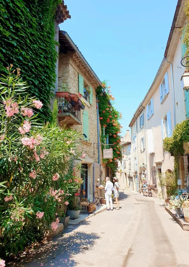 Vermietung von Ferienwohnungen in der Provence Vaucluse Lourmarin Village Rues2