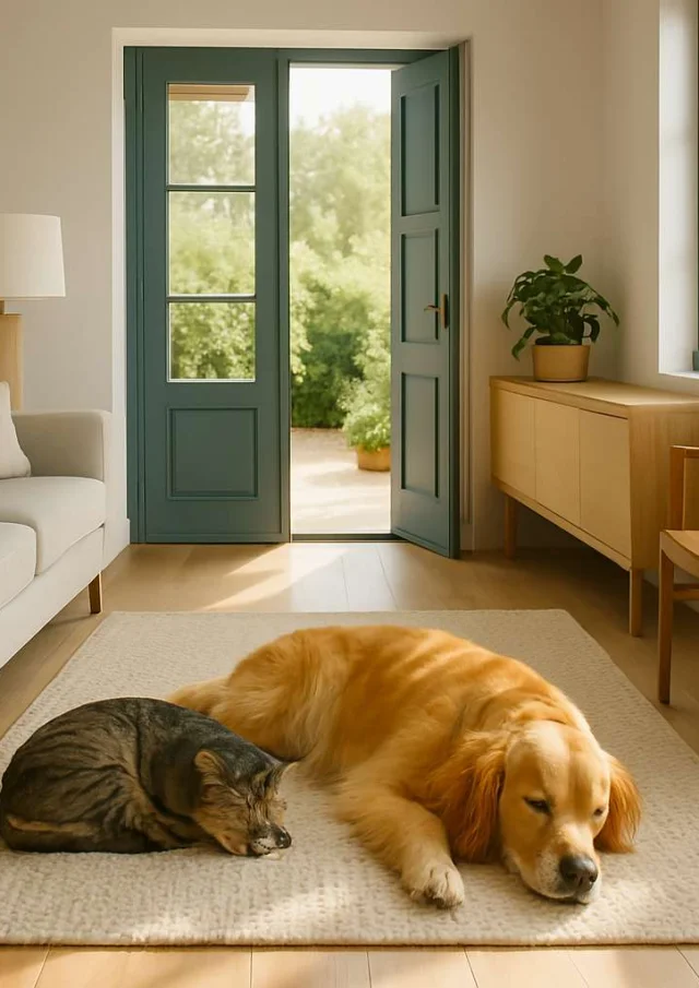 Ferienwohnung Ferienhaus Ferienwohnung Frankreich Pet Friendly Katze Hund Ruhig